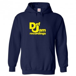 DefJam Recordings Classic Unisex Kids and Adults Pullover Hoodie for Music Fans